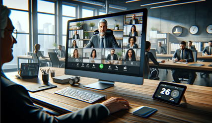 パーソナルデジタルヒューマン会議画像