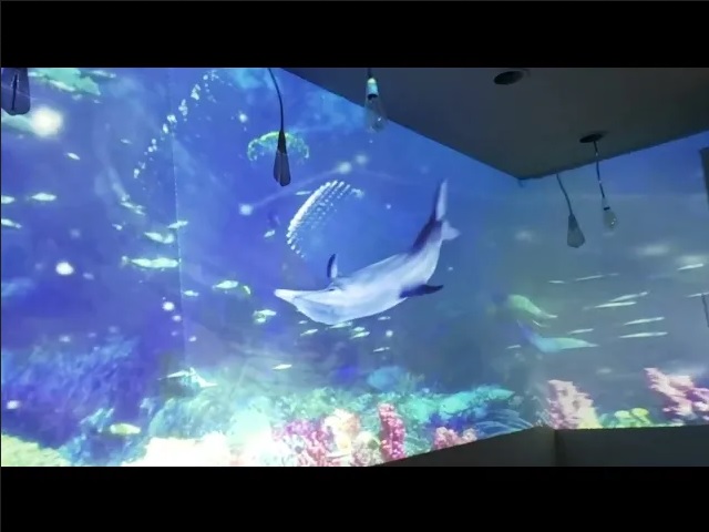 壁面プロジェクションマッピング